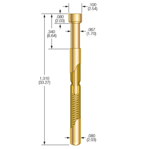 S-3-C-4-G Pogo Pin