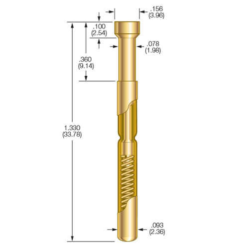 S-4-C-5-G Pogo Pin