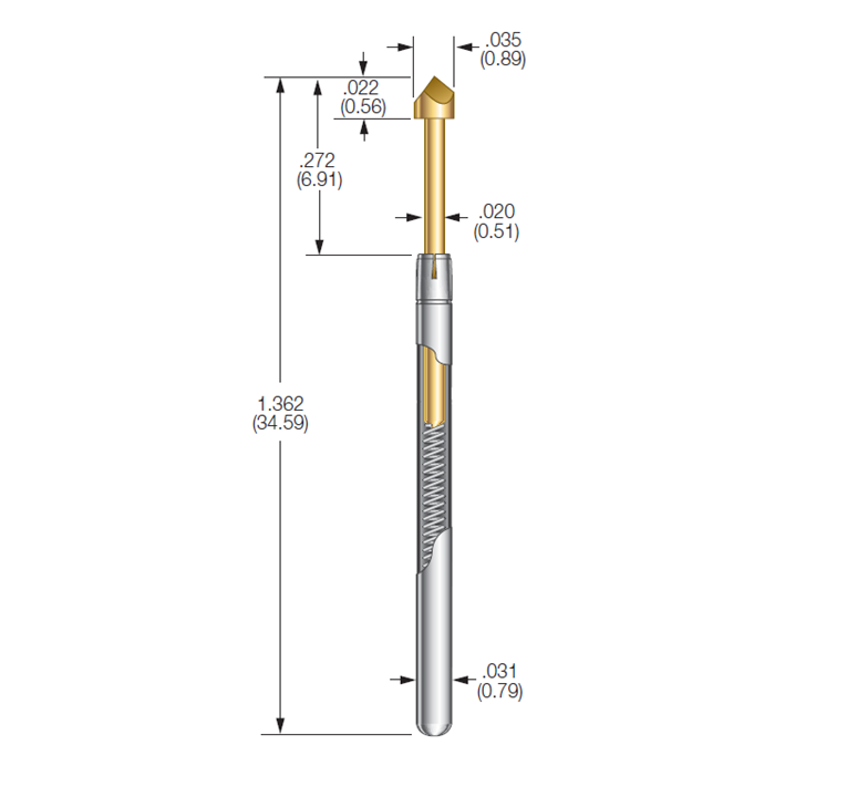 S-50C-A-4.3-DG Pogo Pin