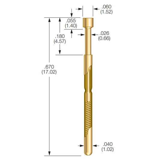 S-1-B-6.6-D Pogo Pin