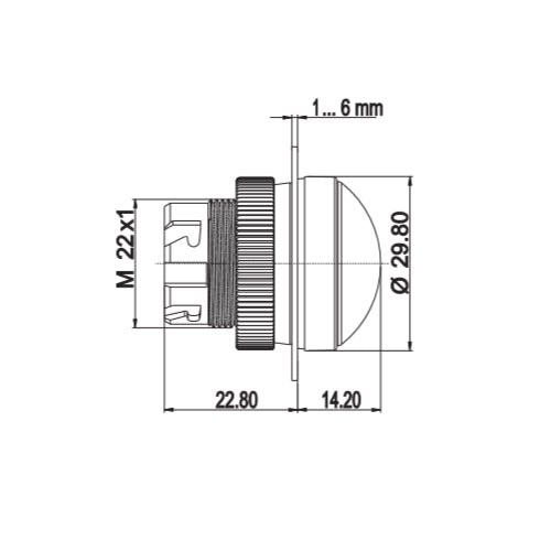 Rafi 1.74.505.511/1300 Signal Indicator