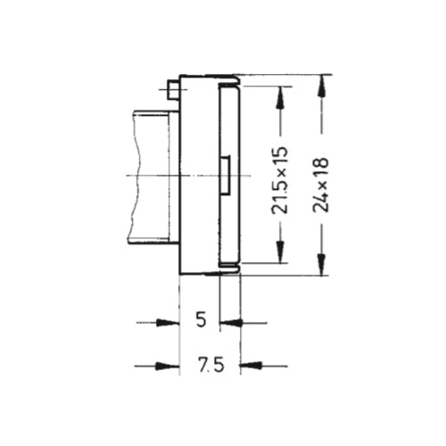 Rafi 1.65.111.051/0000 Signal Lamp