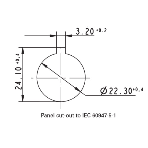 Rafi 1.30.240.031/xxxx Pushbutton