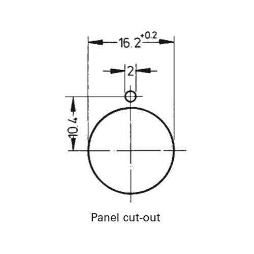 Rafi 1.15.108.152/0000 Illuminated Pushbutton