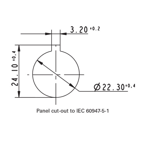 Rafi 1.30.242.212/2200 Illuminated Selector Switch